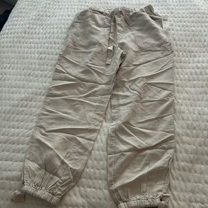 Casual Beige Jogger Pants